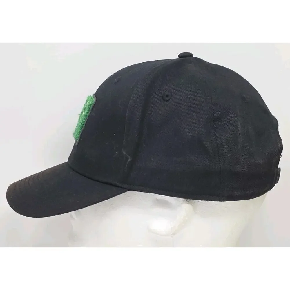 Adidas Golf Turf‎ Snapback Cap Golf Embroidered Logo Black Hat OSFM PGA